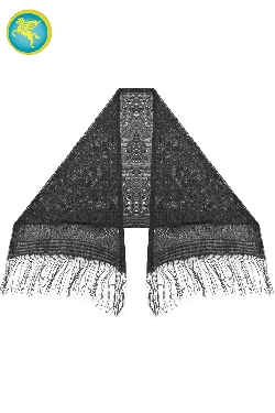 FOULARD SPAGNOLA NERO